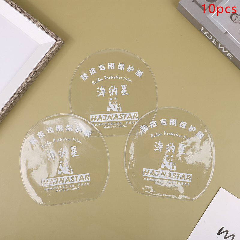 Table Tennis Rubber Protective Film - 10 шт., защитная пленка для ракетки