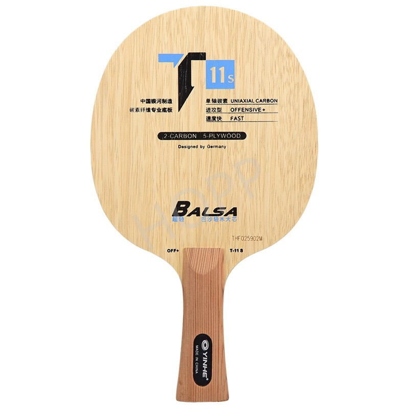Table Tennis Forehand - YINHE T-11 T11S (легкий карбон для