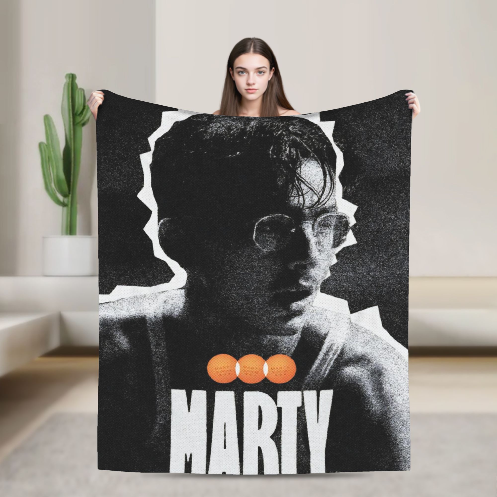 Table Tennis Marty Supreme - Пледы Marty Supreme Movie: Дышащие флисовые