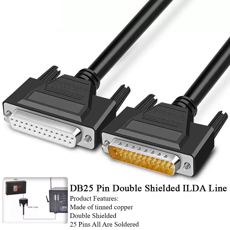 Table Tennis Double - Лазерный свет ILDA line DB25 pin,