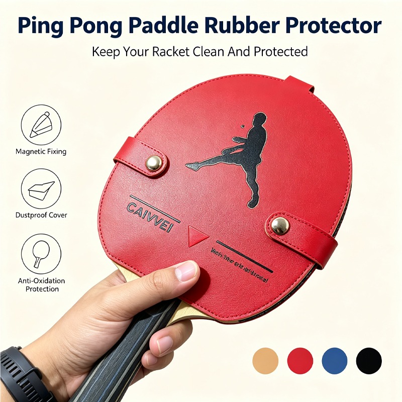 Table Tennis Rubber Protective Film - Магнитный защитный чехол для ракетки для
