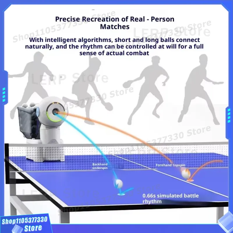 Умный робот для настольного те – обзор и цена Table Tennis App