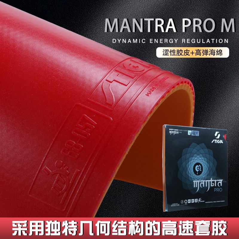 STIGA MANTRA PRO M/H XH Резино – обзор и цена Table Tennis Forehand