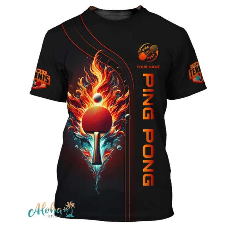 Full Print Ping Pong Tshirts F – обзор и цена Table Tennis Daily